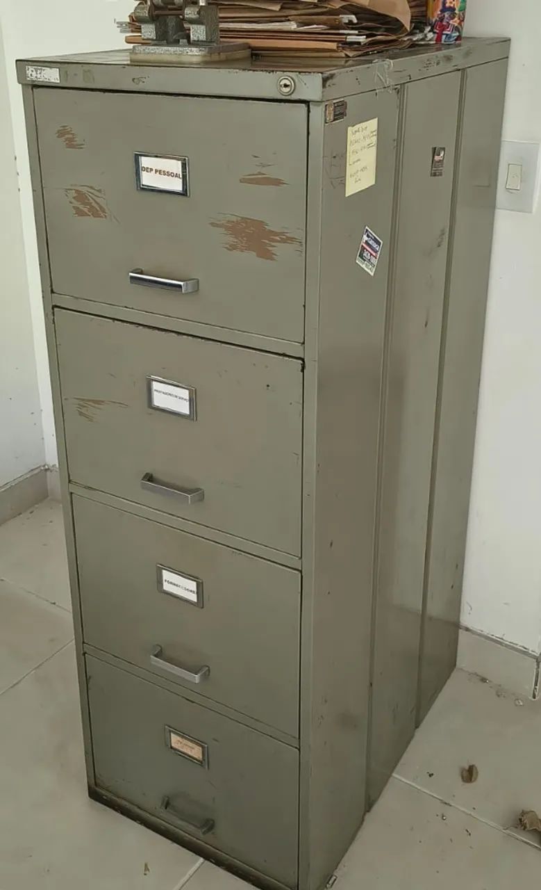 arquivo de aço 4 gavetas - Foto 2