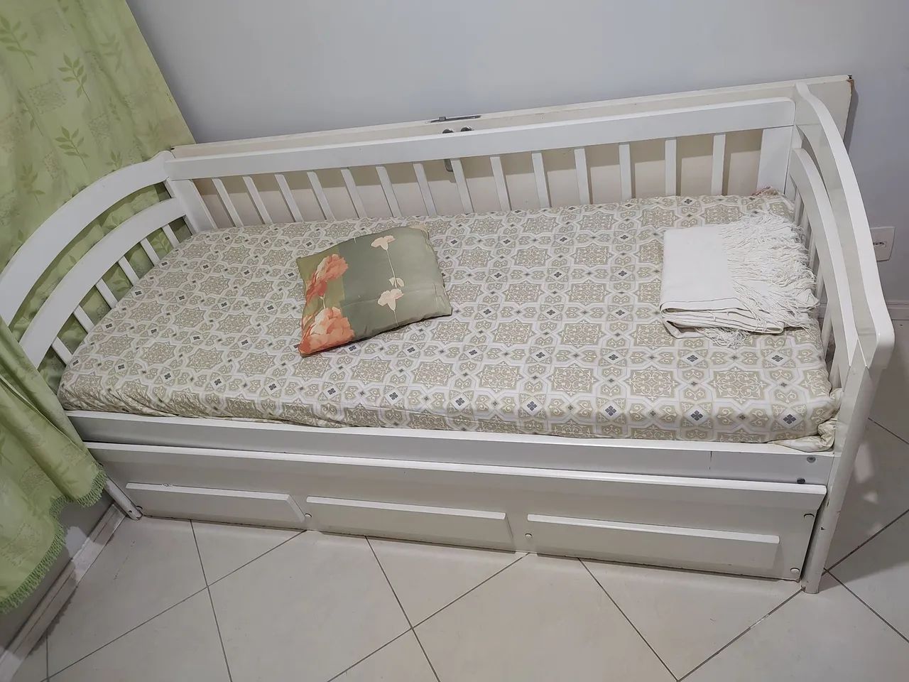 Cama com colchão extra (doação) - Foto 2