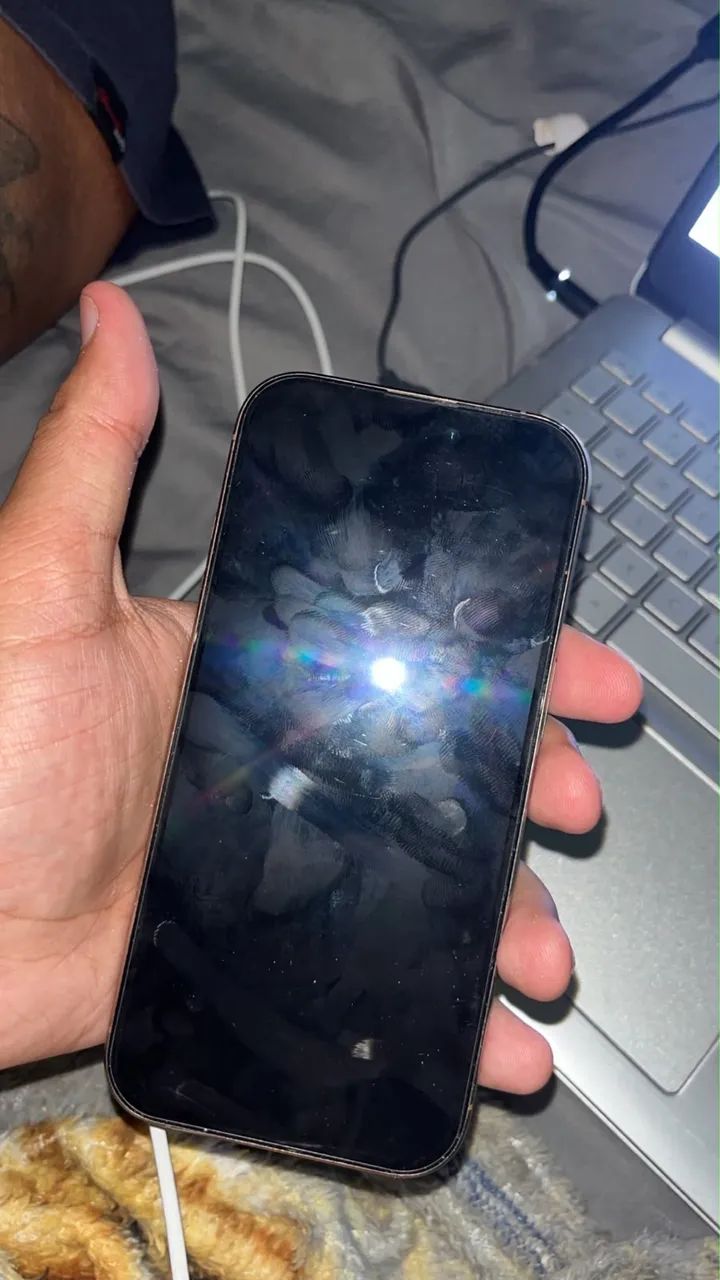 iphone 16 pro prata - 128gb 