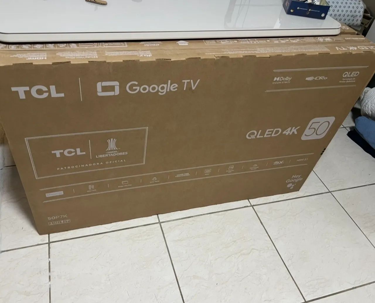 Tv TCL 50 polegadas nova lacrada na caixa 