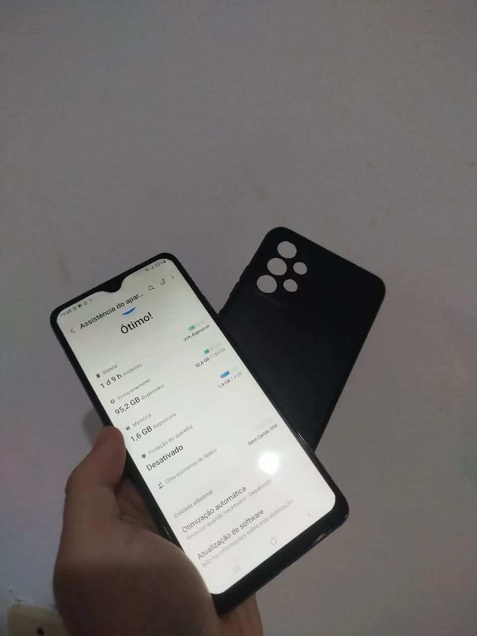 Samsung a32 4g 128gb com capinha e película  - Foto 2