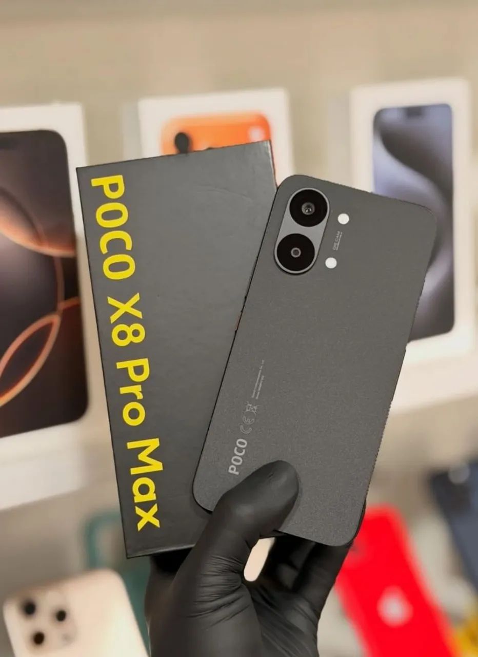 Poco X8 Pro Max 5G 512/12 Global NFC Pronta Entrega 