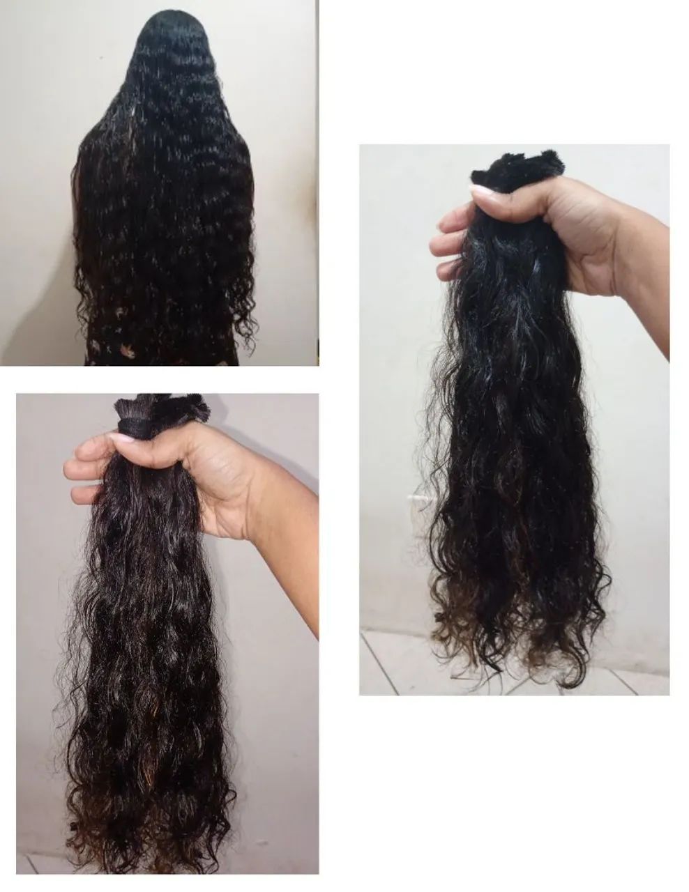 Cabelo 100% humano 
