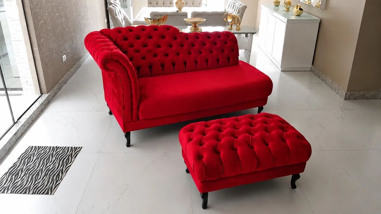 Recamier modelo Luis XV (nova e Fabricação sob medida - Foto 3