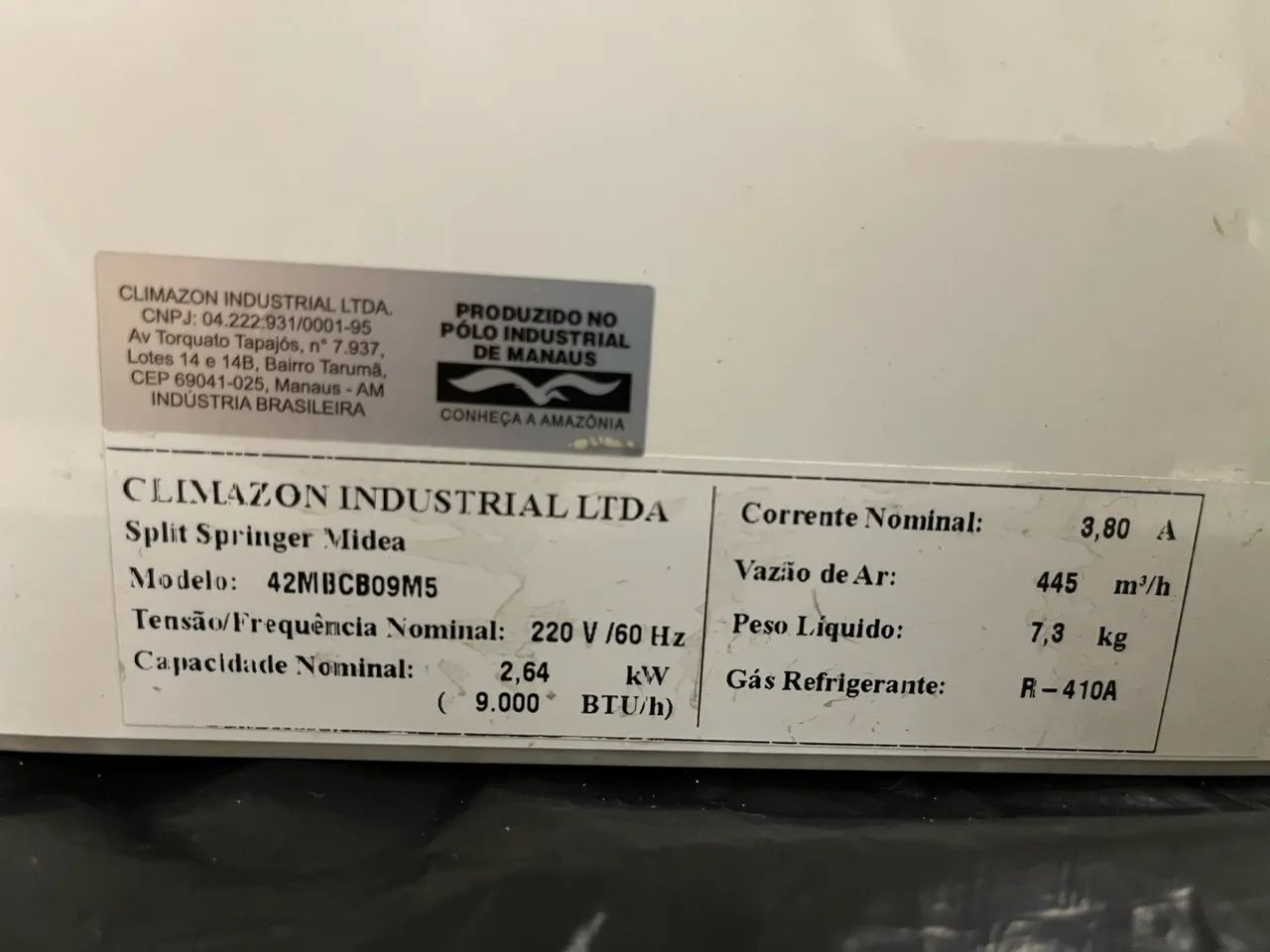 Ar condicionado Springer Midea Inverter - Foto 4