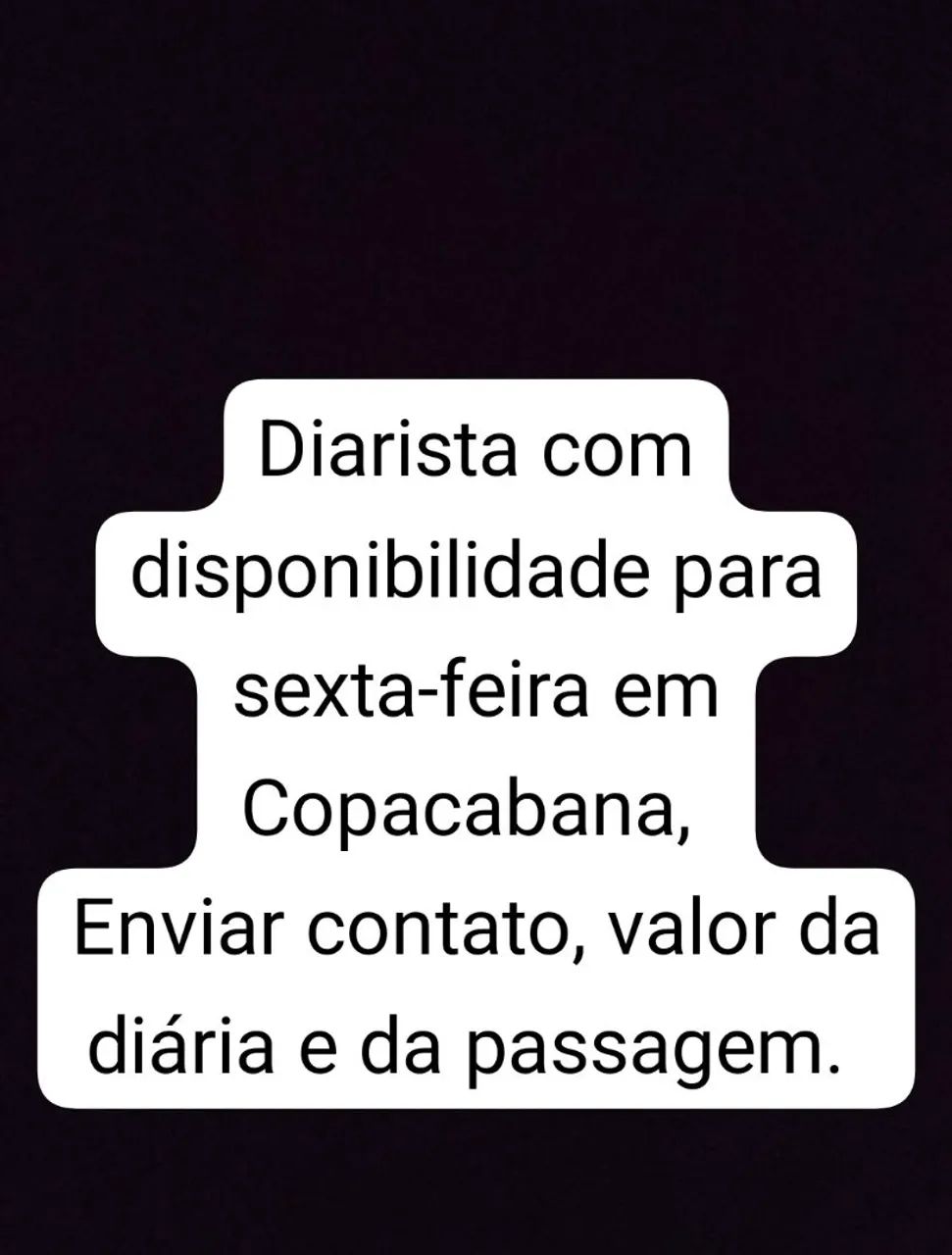 Diarista Copacabana 