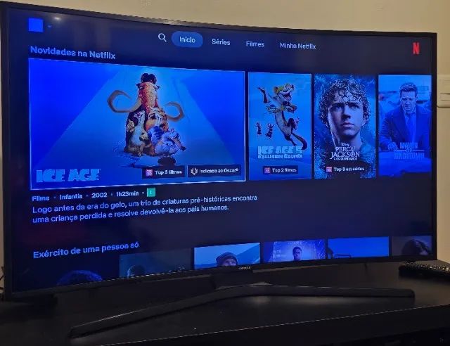 Tv Tela Curva 50 Polegadas 4K Samsung - Foto 4