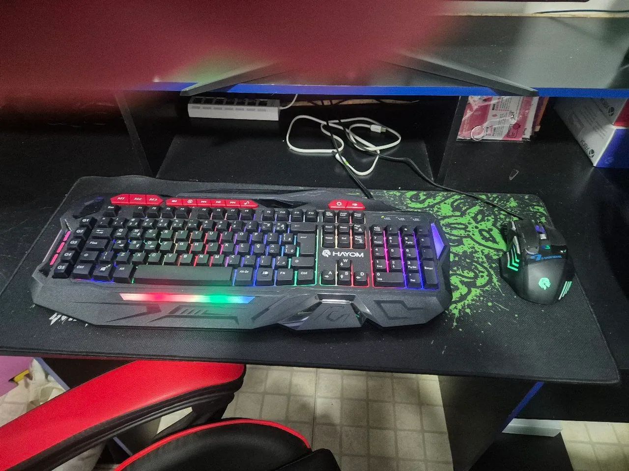 PC GAMER COMPLETO COM CADEIRA GAMER EXCELENTE  - Foto 3