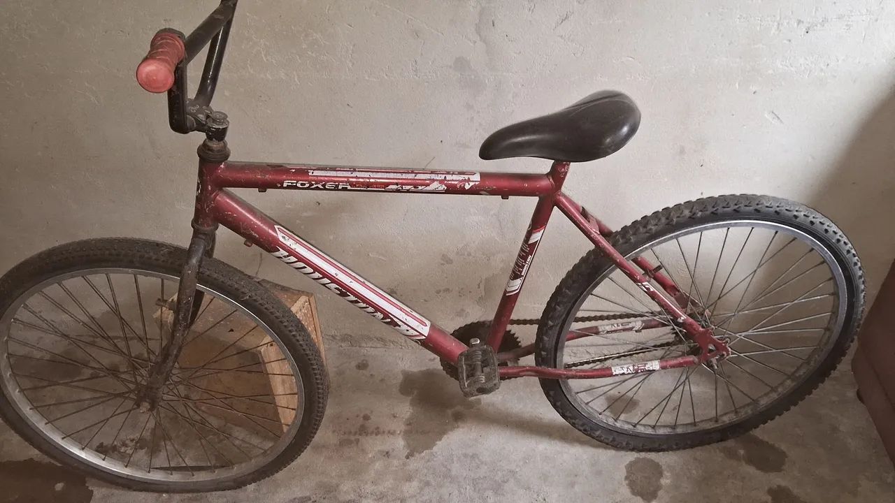 Bicicleta  aro 26  so remendar as câmeras de ar. Ta sem freio. *55 - Foto 3