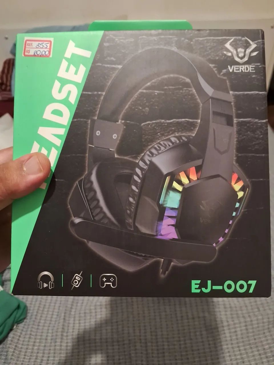Headset gamer - compatível com pc Windows/ Mac e celulares android - Foto 4