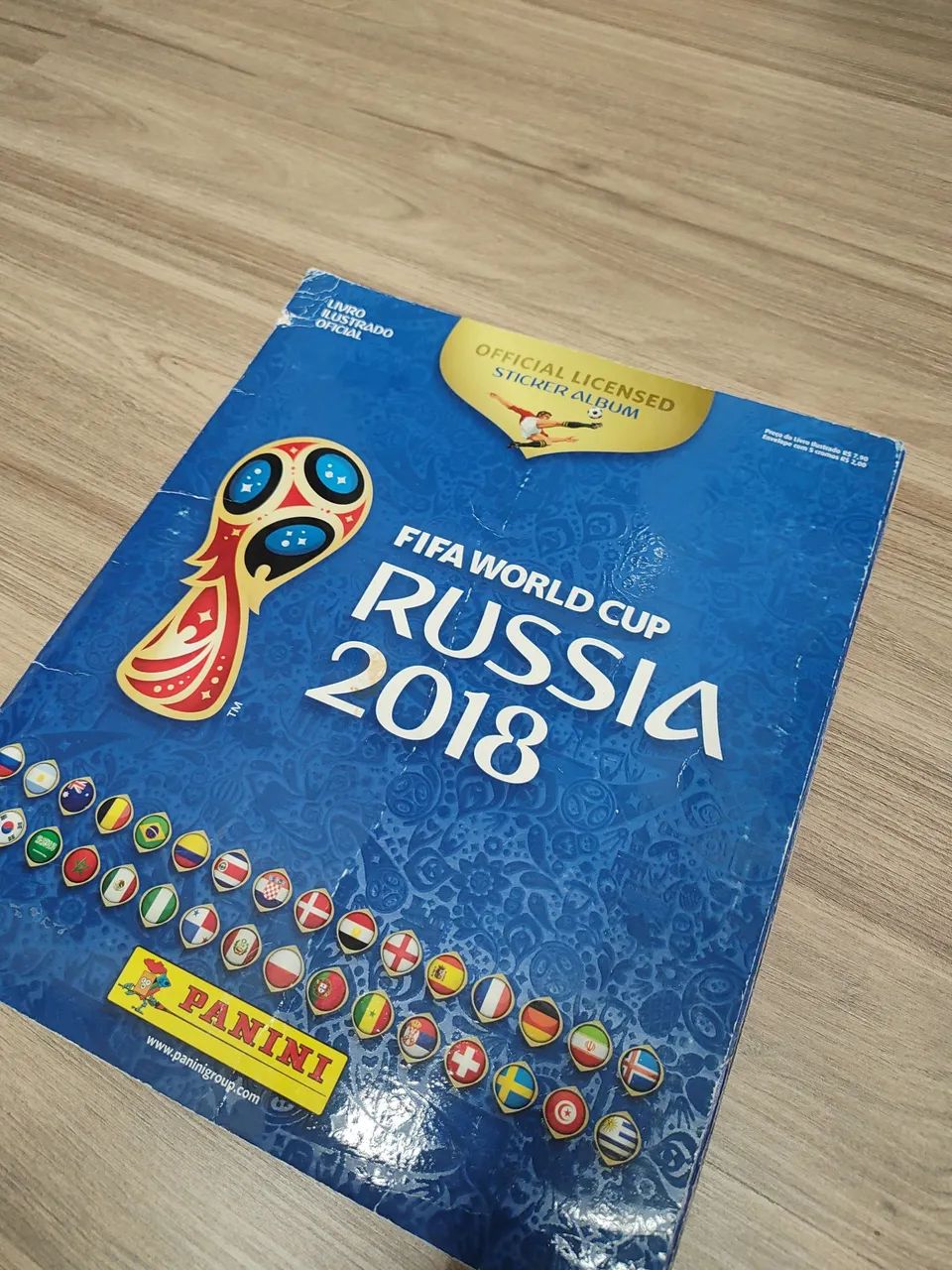 Álbum da copa 2018 completo!!!!