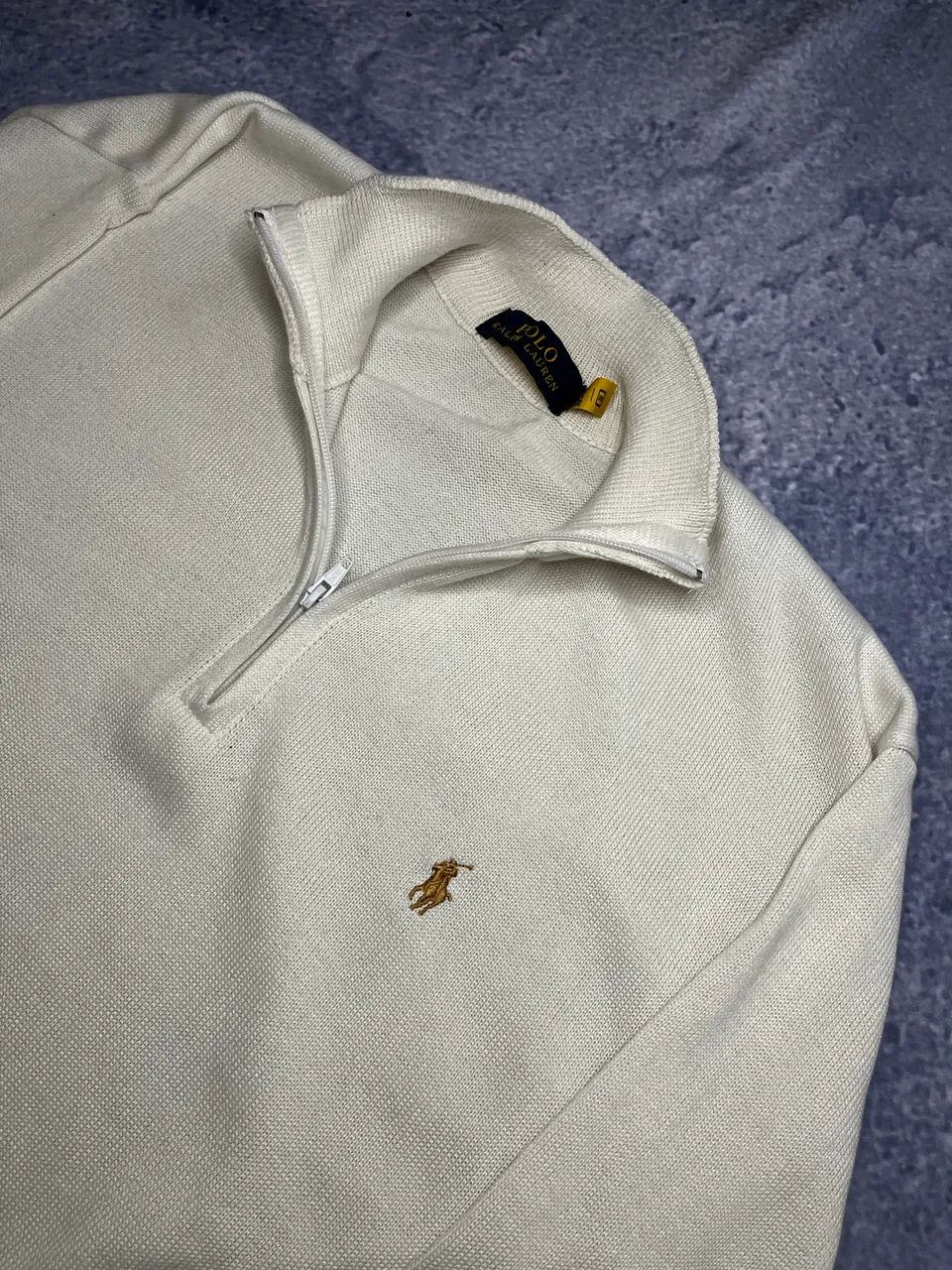 Quarter Zip Ralph Lauren - Branco  - Foto 2