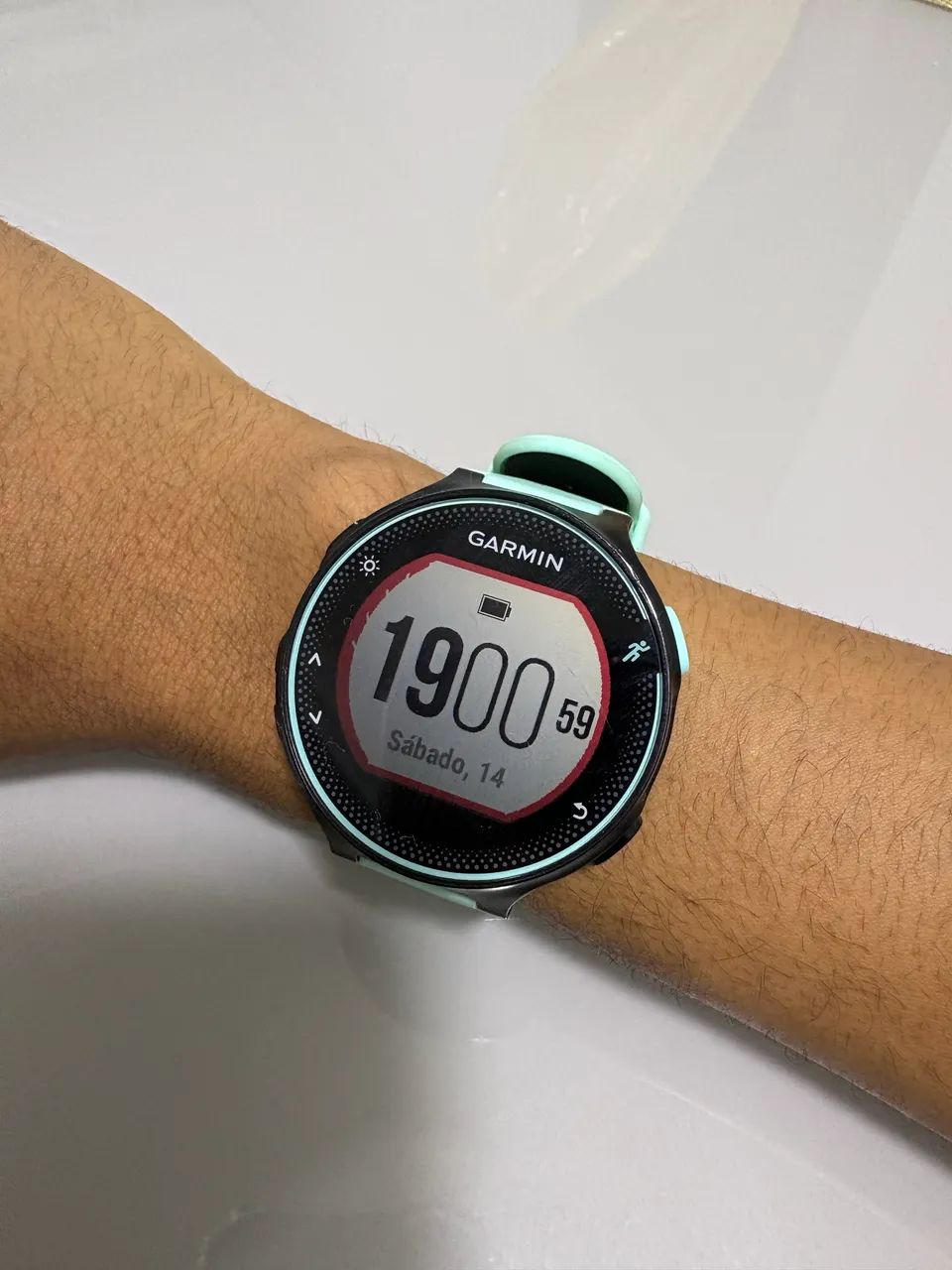 Relógio Garmin Digital + Caixa e Acessórios - Foto 3