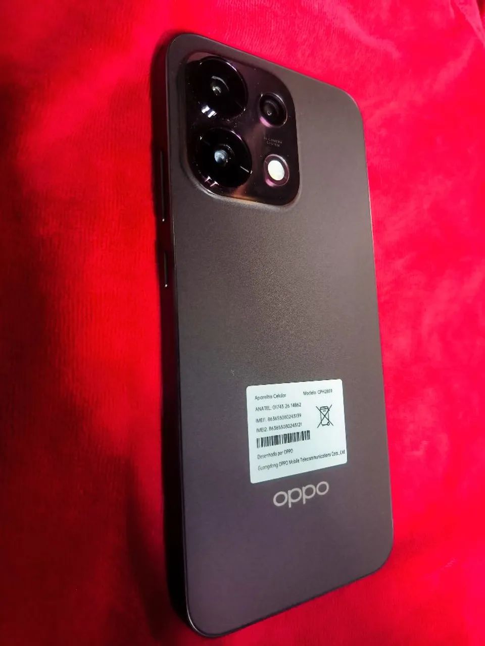 Oppo Renno 16f Lançamento 2 dias de uso. - Foto 3