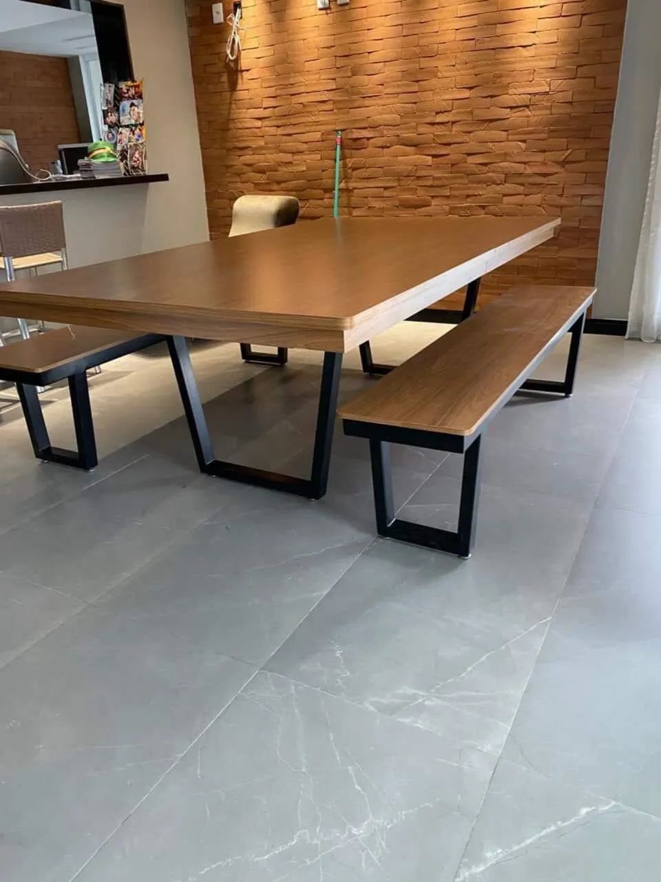 Mesa de sinuca e jantar Zurique  - Foto 5