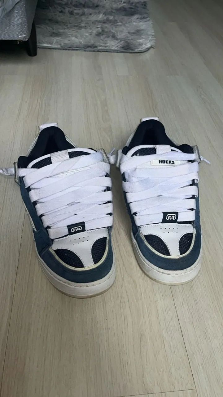 Tênis hocks bold azul, cobalto.  - Foto 3