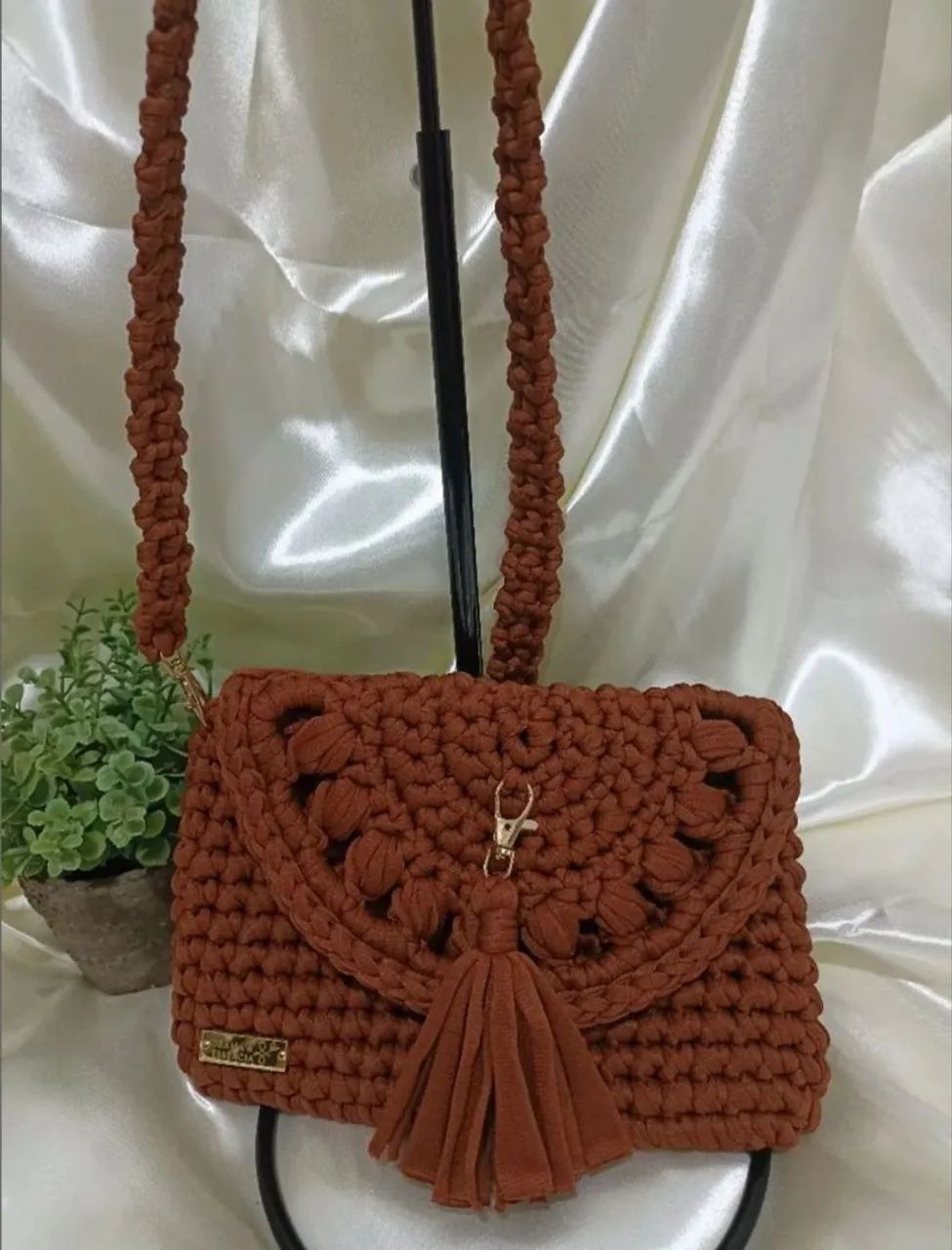 Bolsa Crochê Fran  - Foto 3