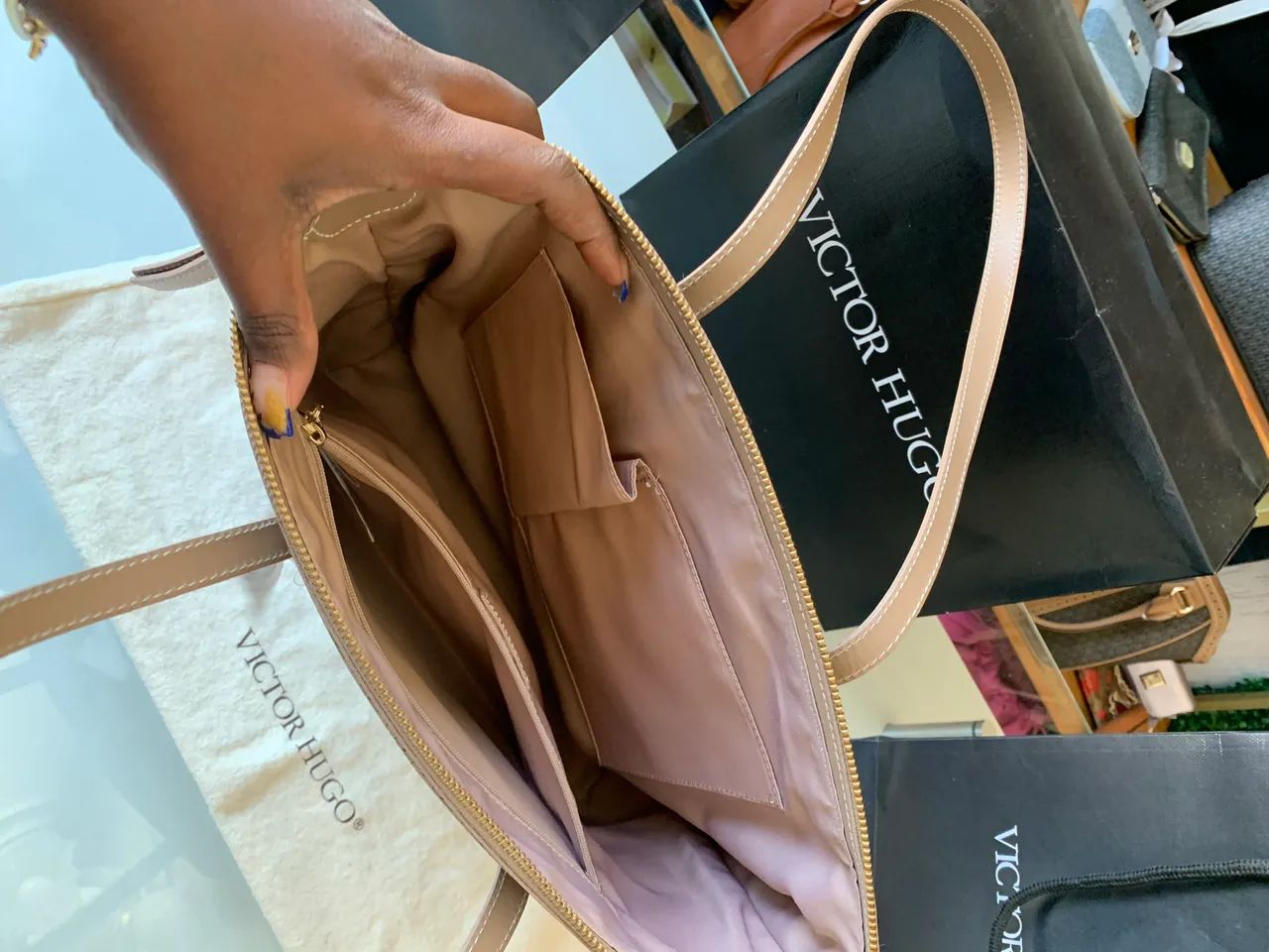Bolsa Victor Hugo Original Nova - Foto 3