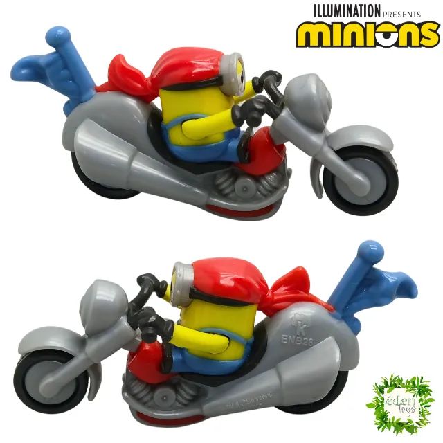 Boneco Minion Motoqueiro (cód 111) - Foto 2
