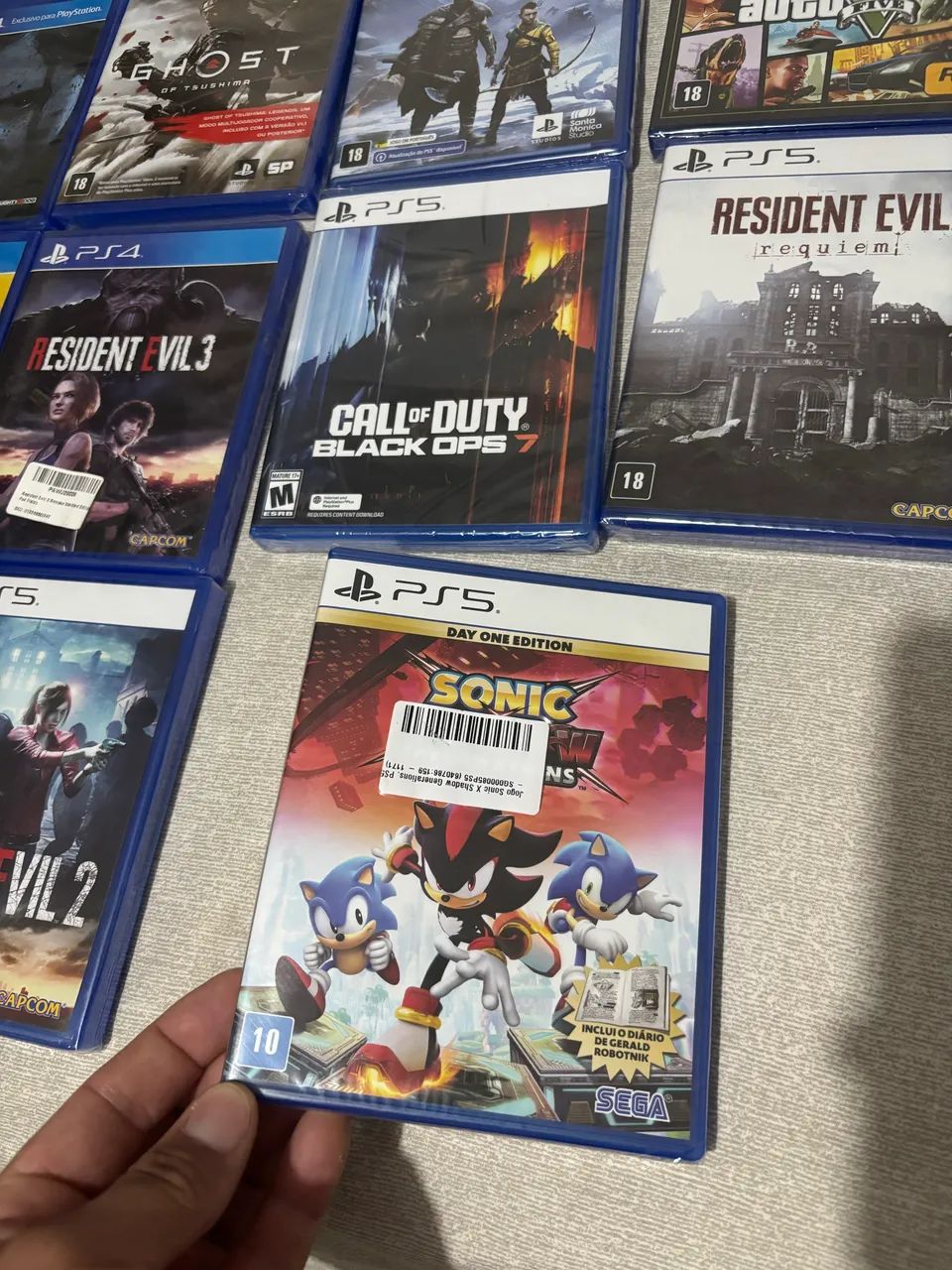 Sonic x Shadow Ps5 