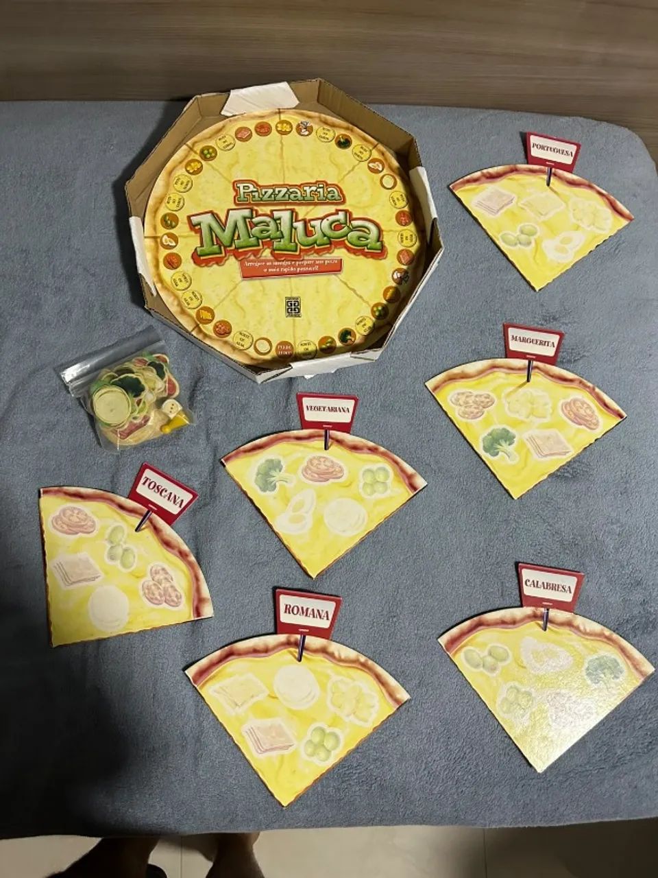 Jogo de Tabuleiro Pizzaria Maluda - Foto 2