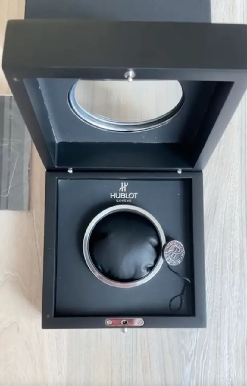 Caixa Hublot Preta de luxo Completa - Foto 2