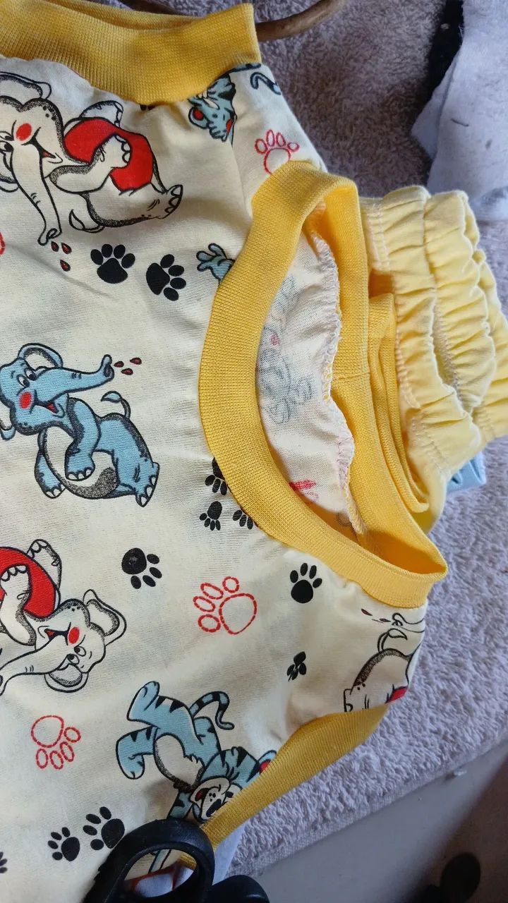 Pijamas ,camisolas e calcinha infantil  - Foto 4