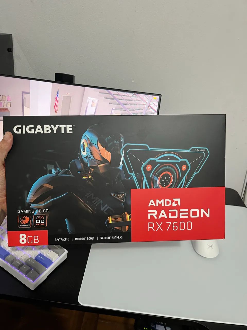 Placa de video rx 7600 gigabyte