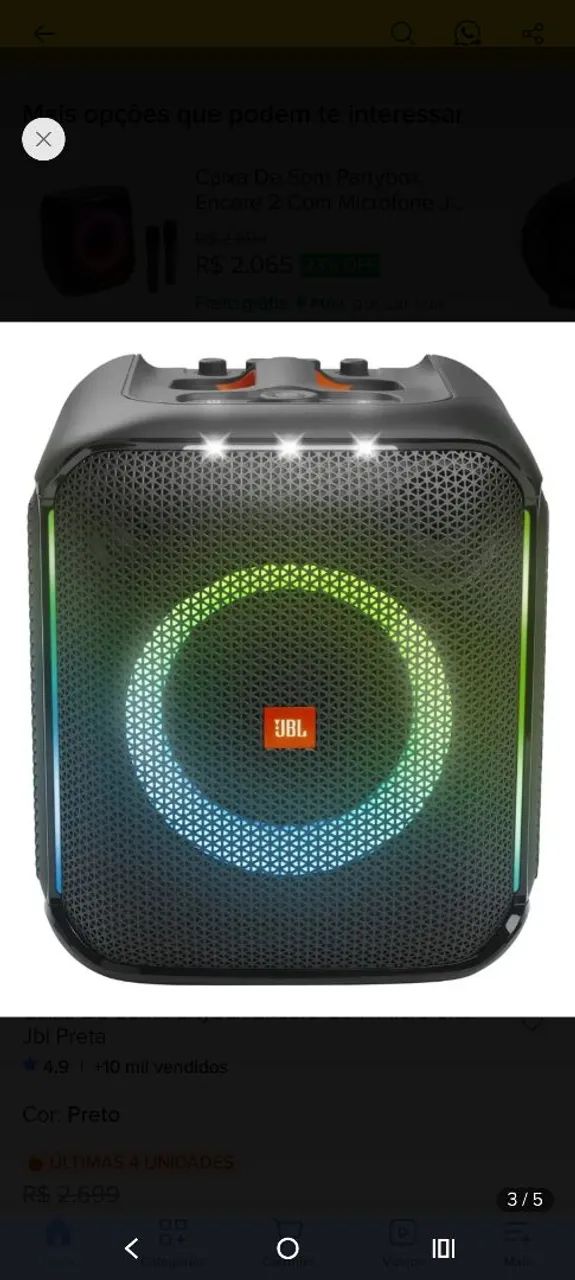 Caixa de Som JBL - Foto 4