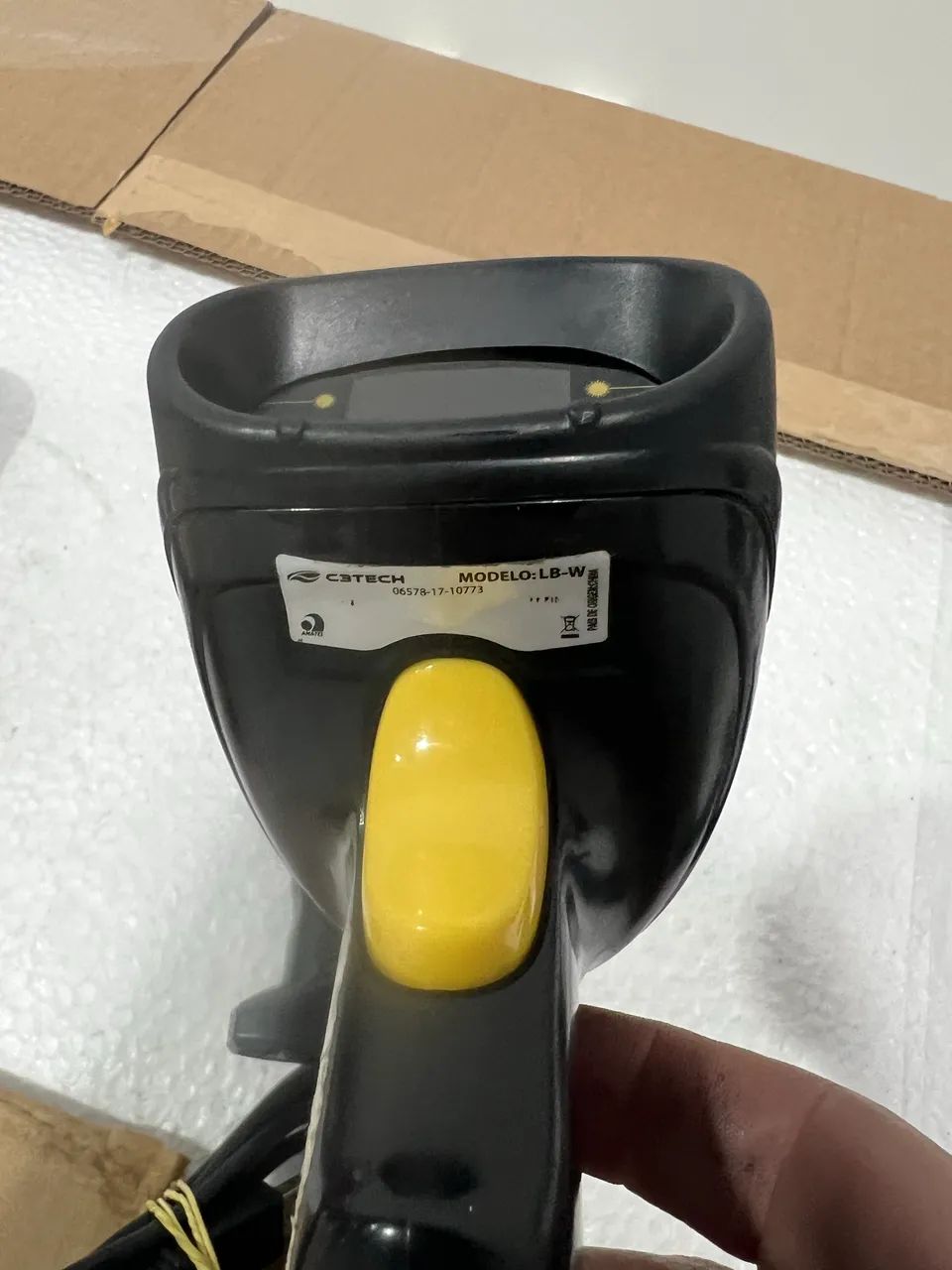Leitor de Código de Barras Laser com fio Tech LB-W - Foto 3