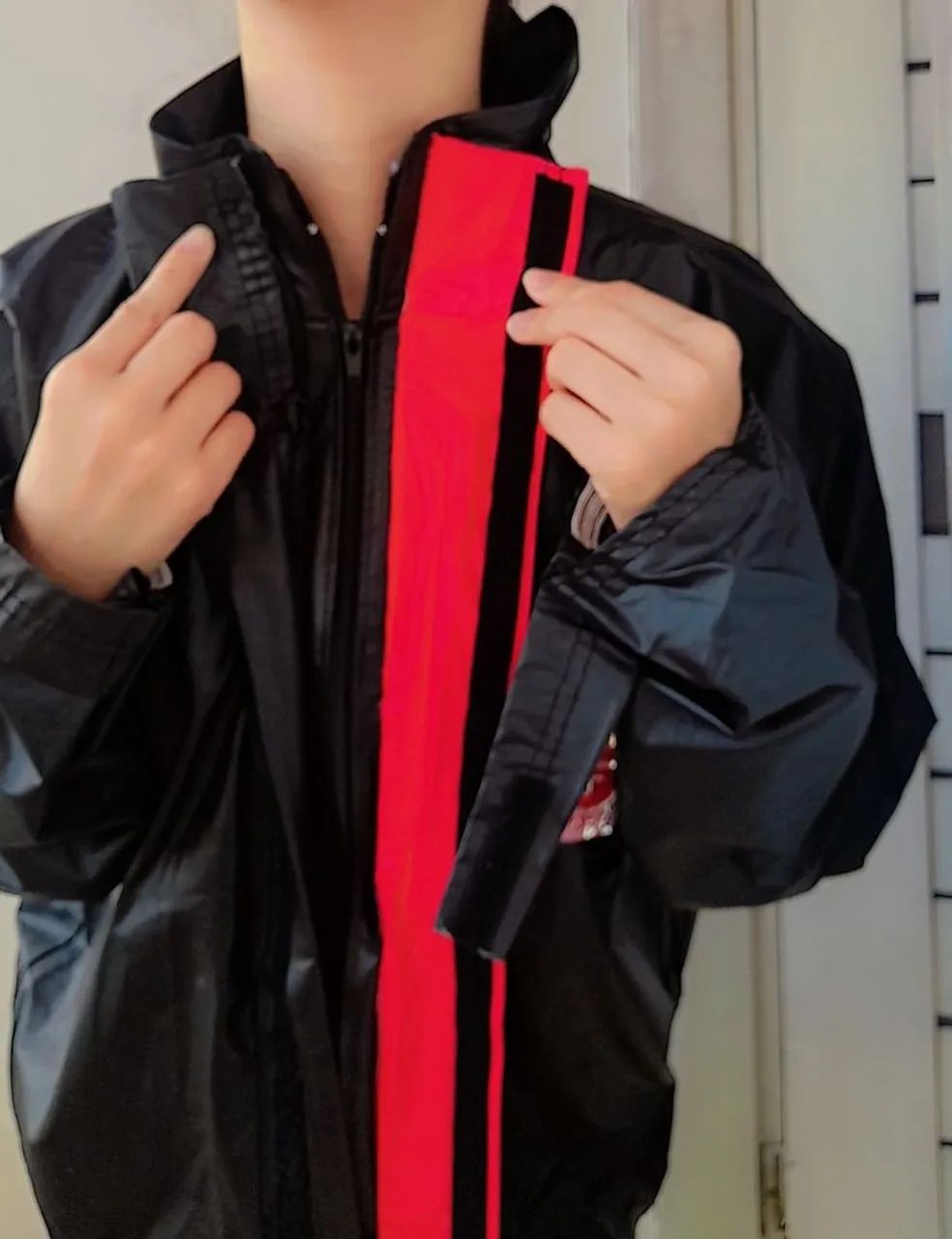 KIT CAPA DE CHUVA + CALÇA FEMININA