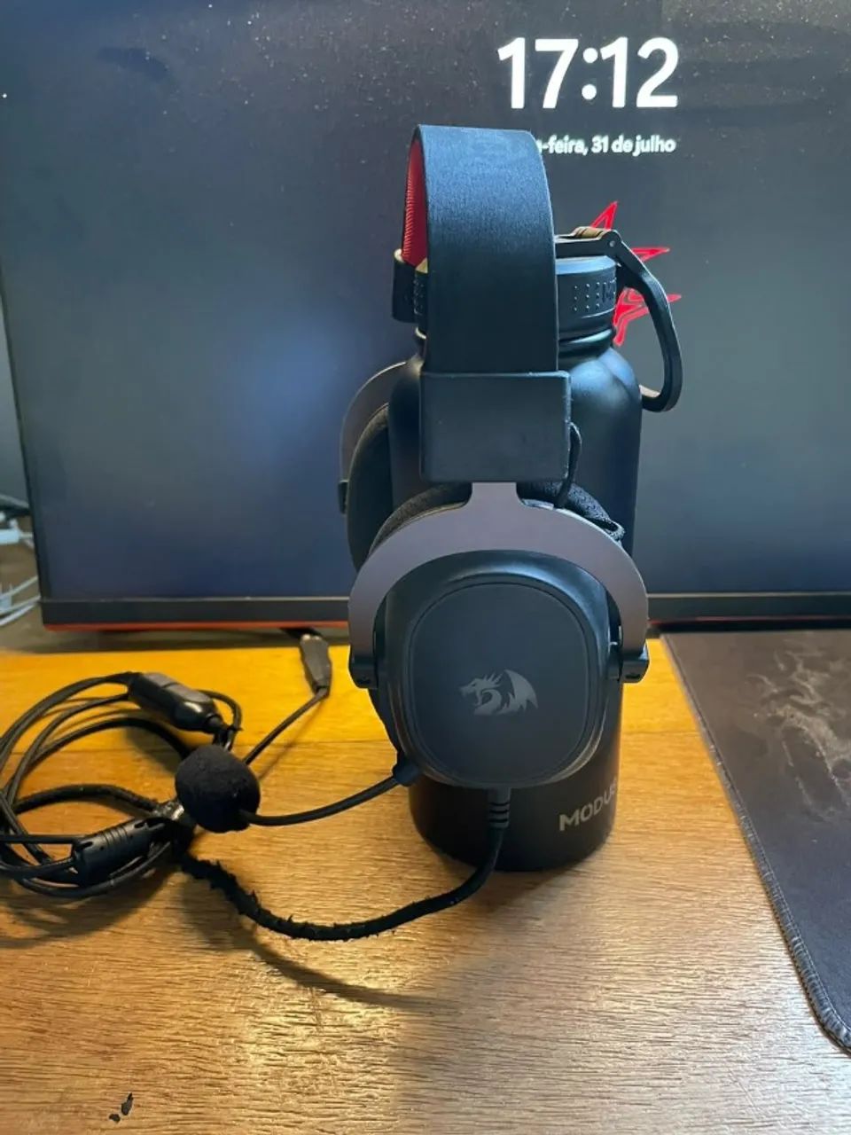 Headset Redragon Zeus RGB - Foto 2