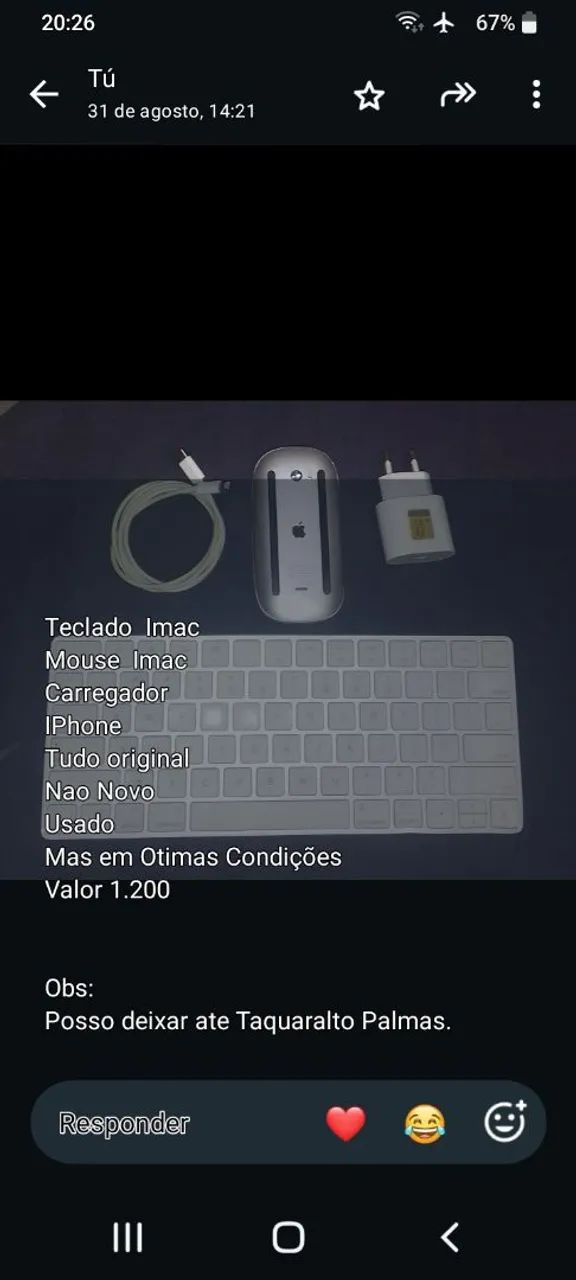 Apple Imac Mouse&teclado - Foto 2