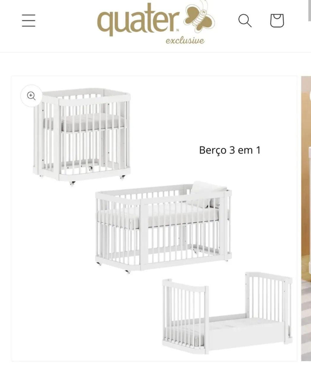 Berço querer 3 em 1 - Foto 4