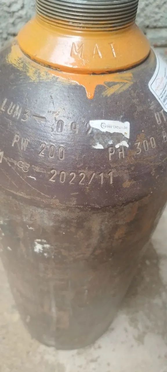 Cilindro de argônio  - Foto 4