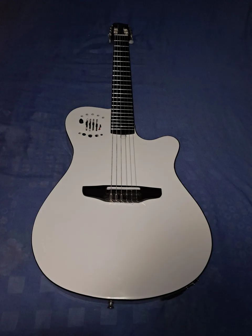 Violão flat semi acústico gleuso luthier  - Foto 3