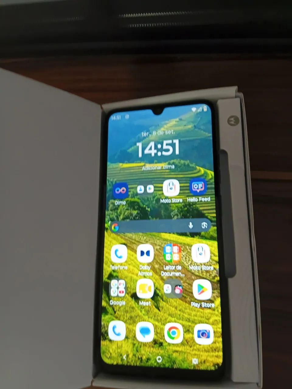 Celular novo  Moto G06 128GB