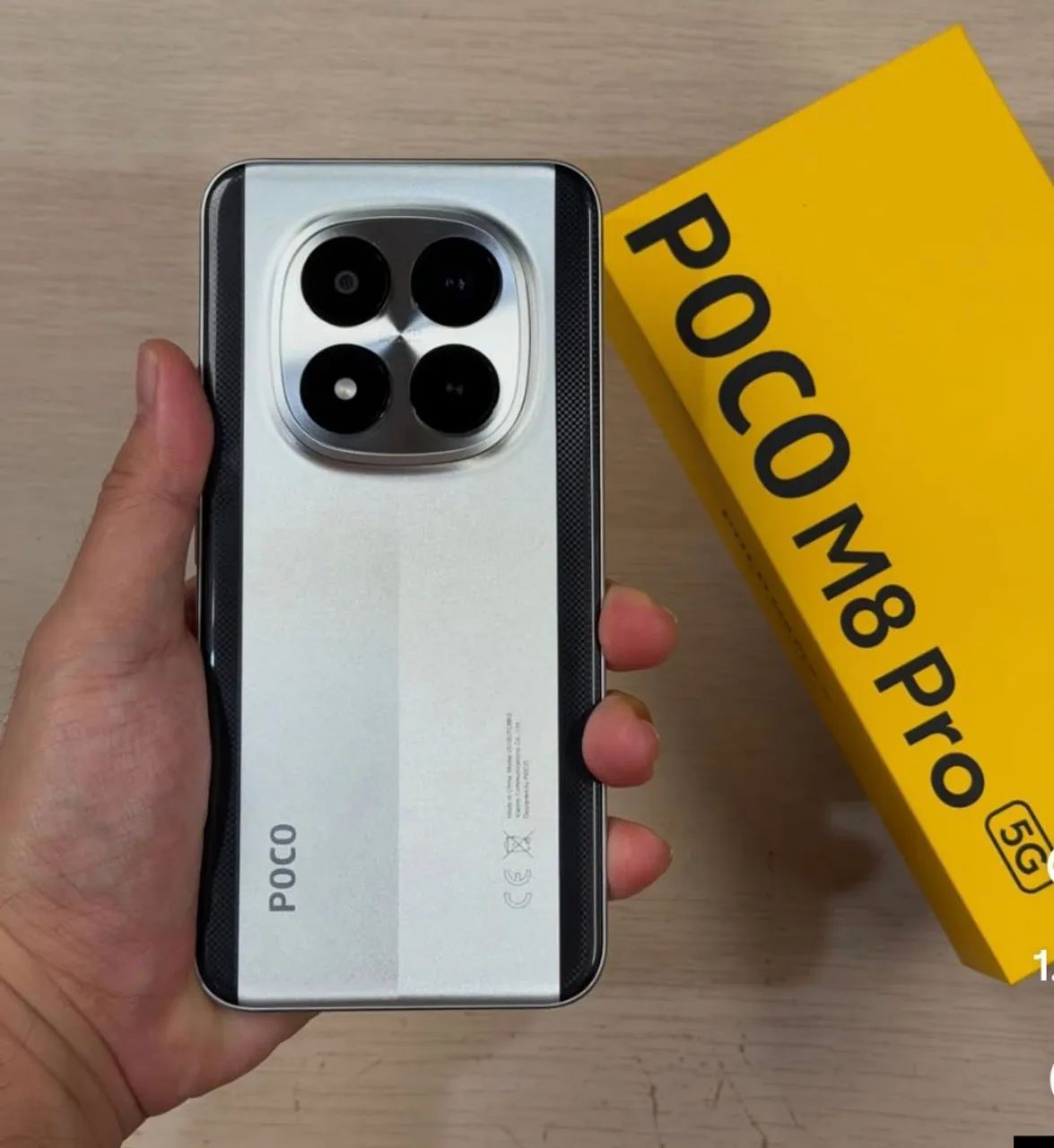 POCO M8 5G シルバー 本体 POCO M8 5G | Xiaomi Brasil | Todas as especificações e funcionalidades
