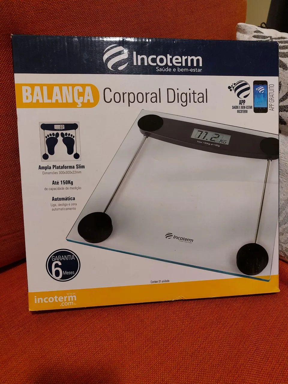 Balança corporal digital