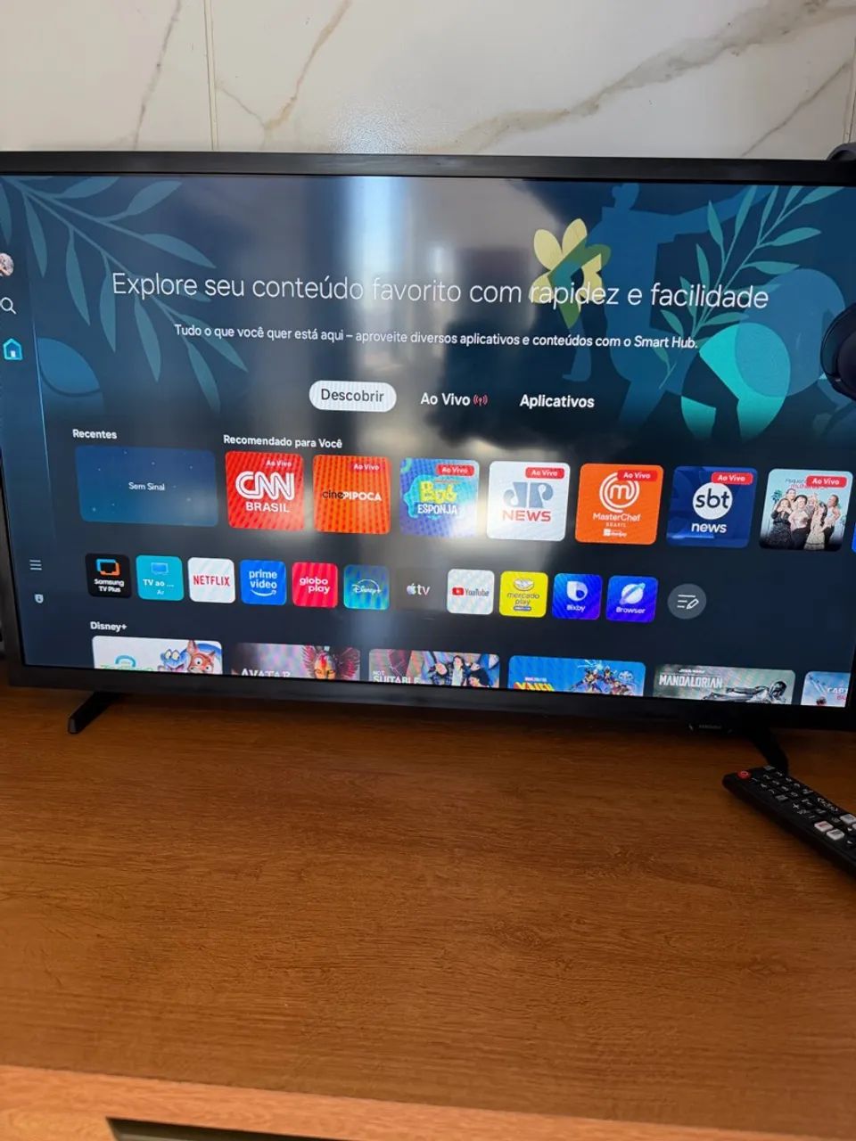 Vendo SmartTv Samsung de 42 polegadas.