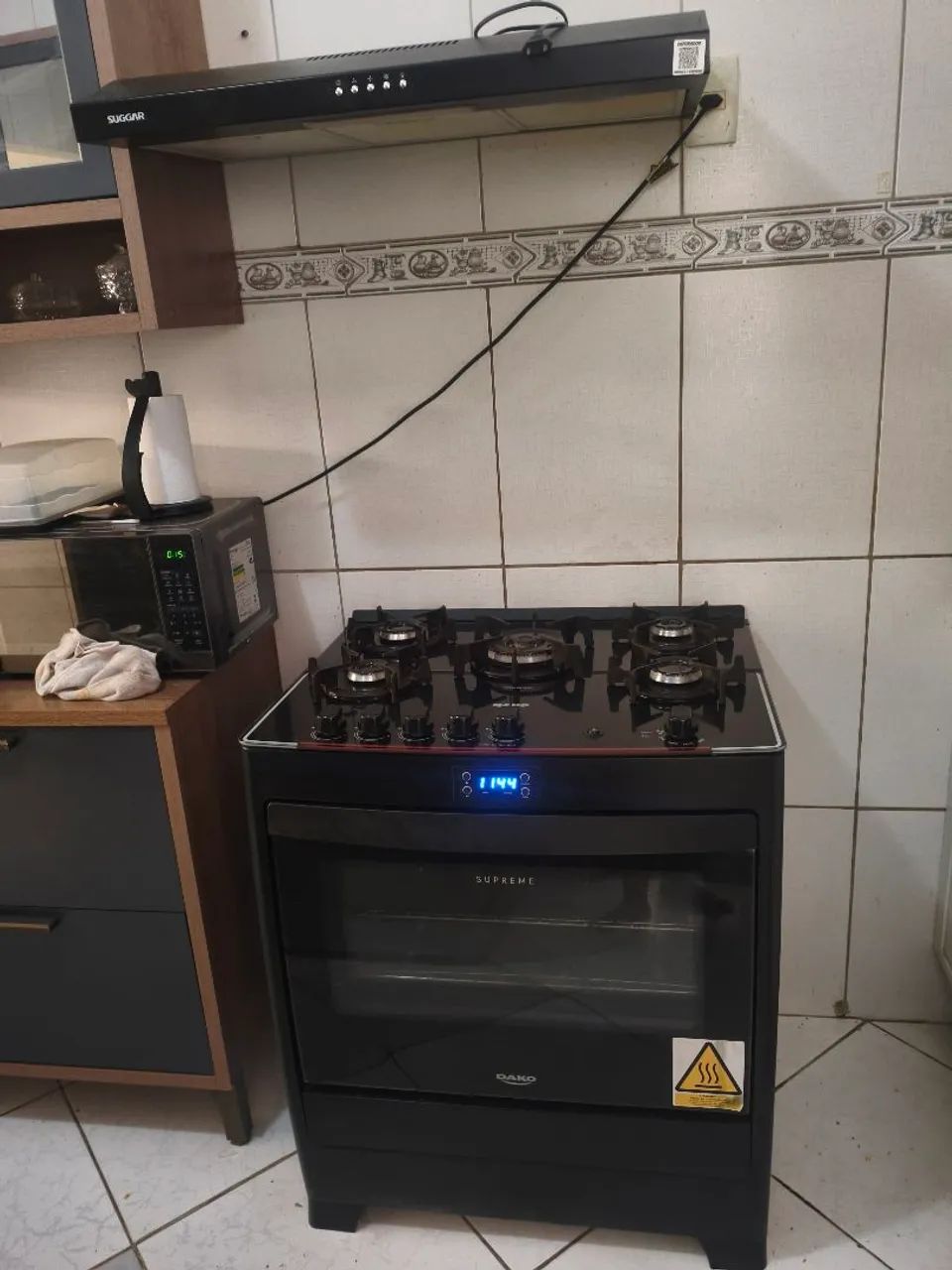Fogão e sugar 