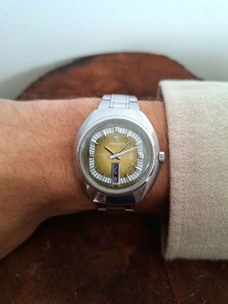 Relógio vintage raro Tressa