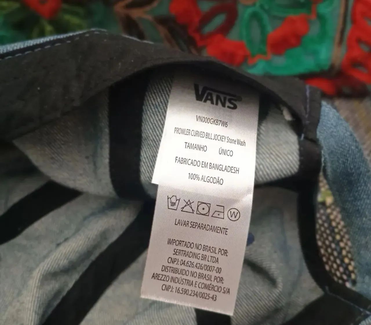 Boné Jeans original Vans sem uso - Foto 5