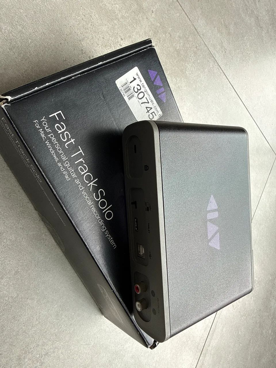 Interface de Áudio Avid Fast Track Solo - Home Studio / Podcast / Pro Tools - Foto 5