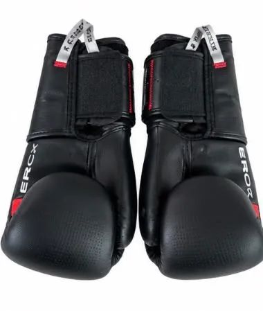 Luvas Outshock 14 OZ pretas - Muay Thai e boxe - Foto 2