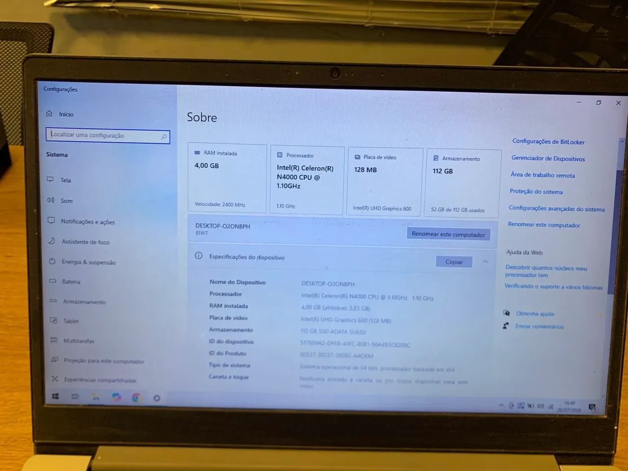 Notebook Lenovo IdeaPad S145-15IGM - Foto 4