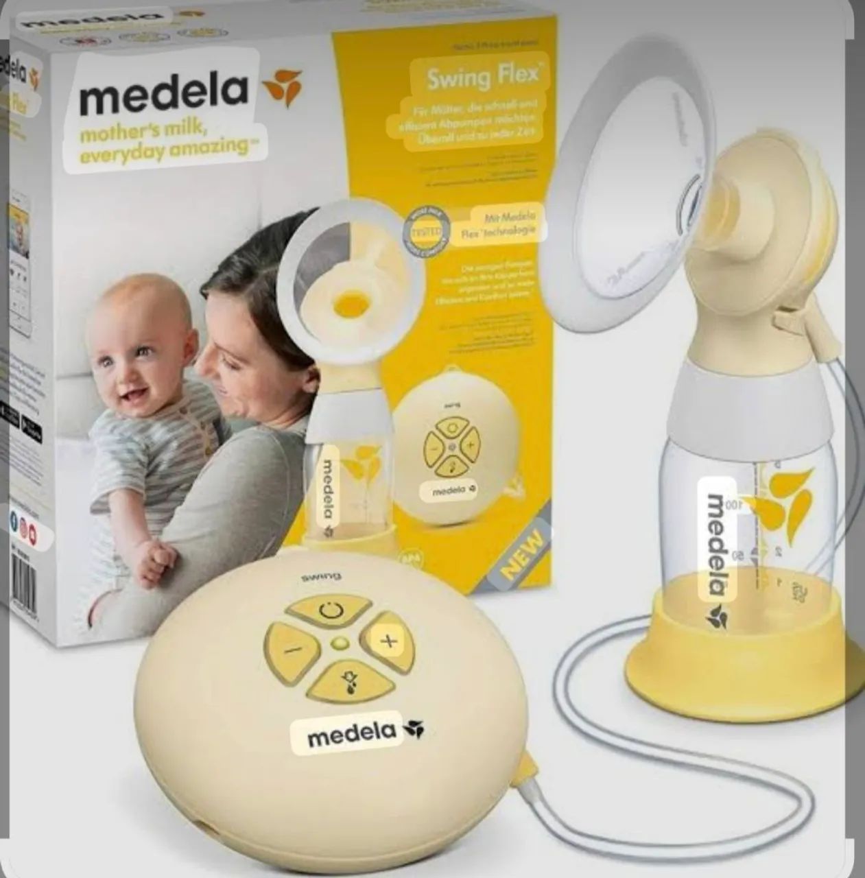 Bombinha eletrônica de tirar leite materno 