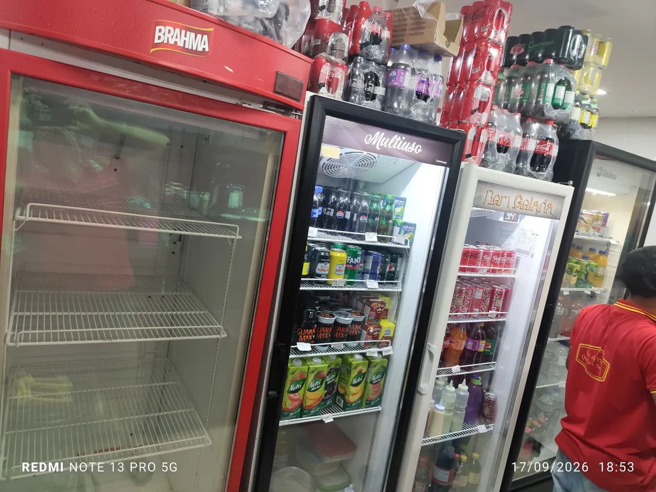 Freezer vertical 
