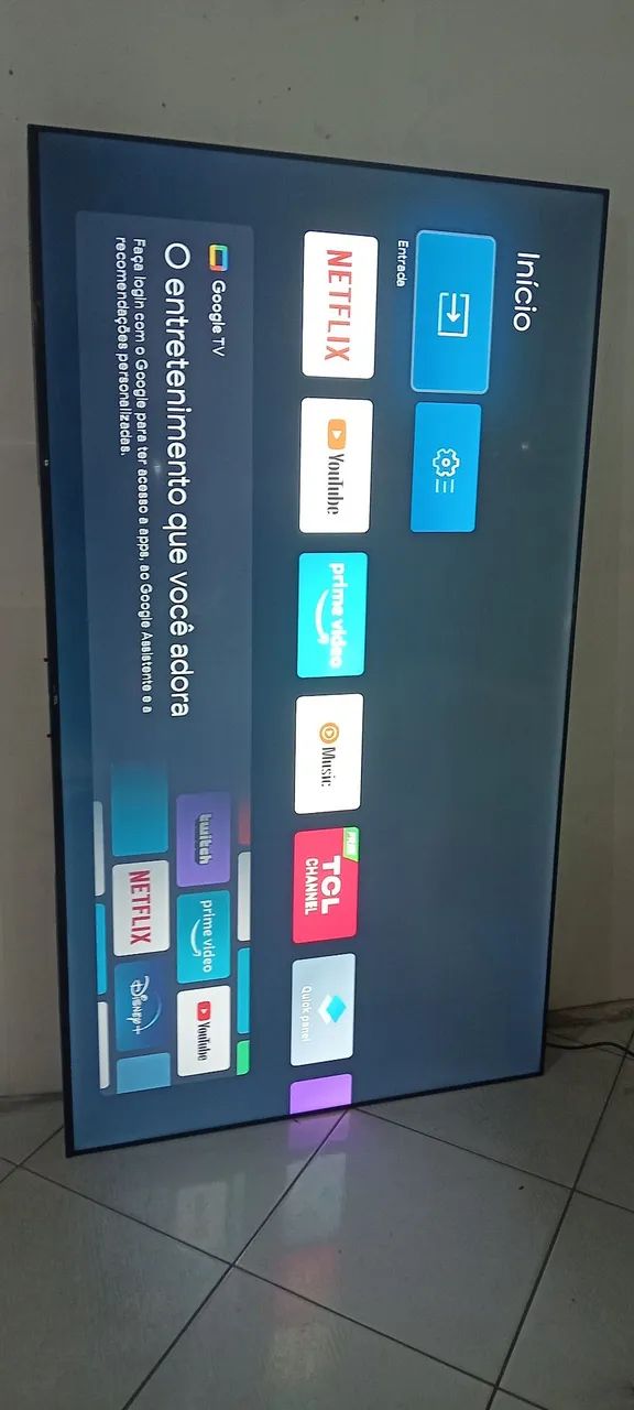 TV 75 TCL ANDROID 4K ( SEMI NOVA) - Foto 2