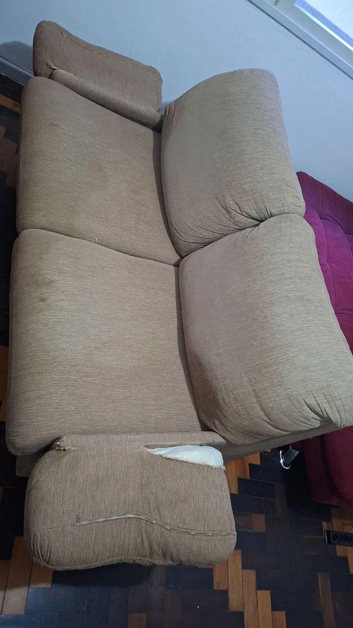DOAÇÃO - Sofá cama - Foto 3